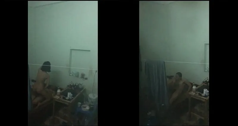 Quay lén em nhà sát bên và bạn gái làm tình